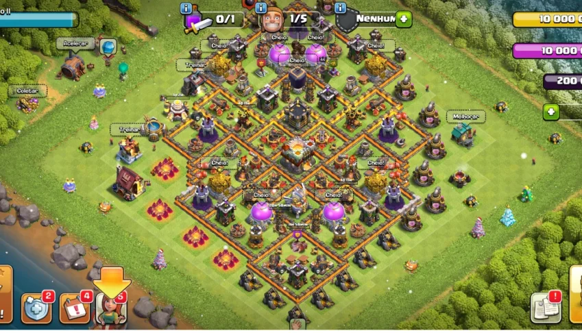 Conta de Clash of Clans a venda! CV 11 recente