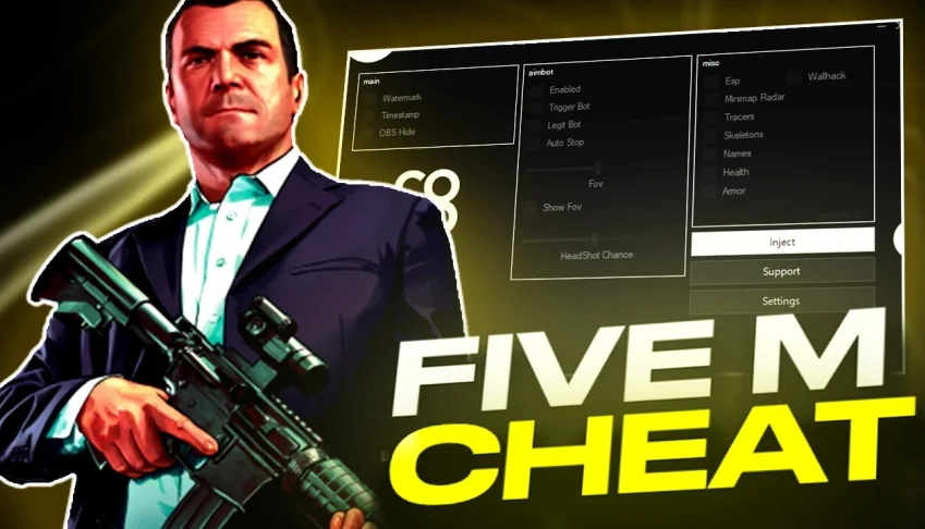 Cheat FiveM - Vitalício - Esp Aimbot God Mode - Anti Ban!