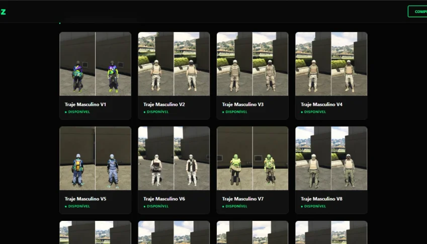 Trajes Para Gta V Online-Pc