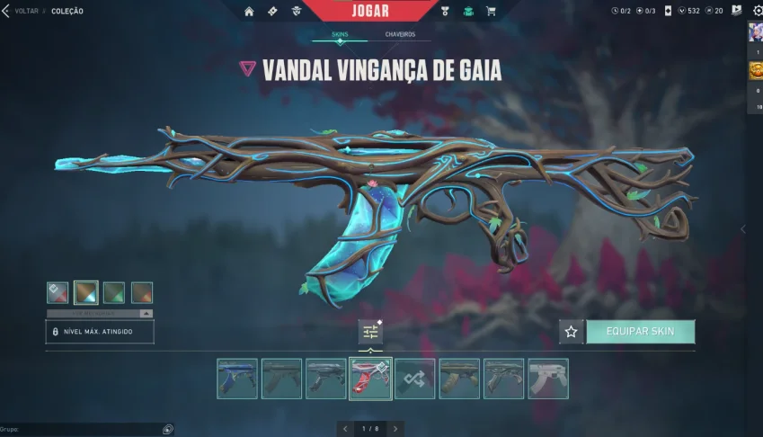 Conta com bonûs especial do XBOX + Várias Skins Raras