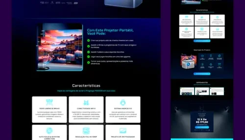 Template Landing Page com Checkout Próprio (WooCommerce)