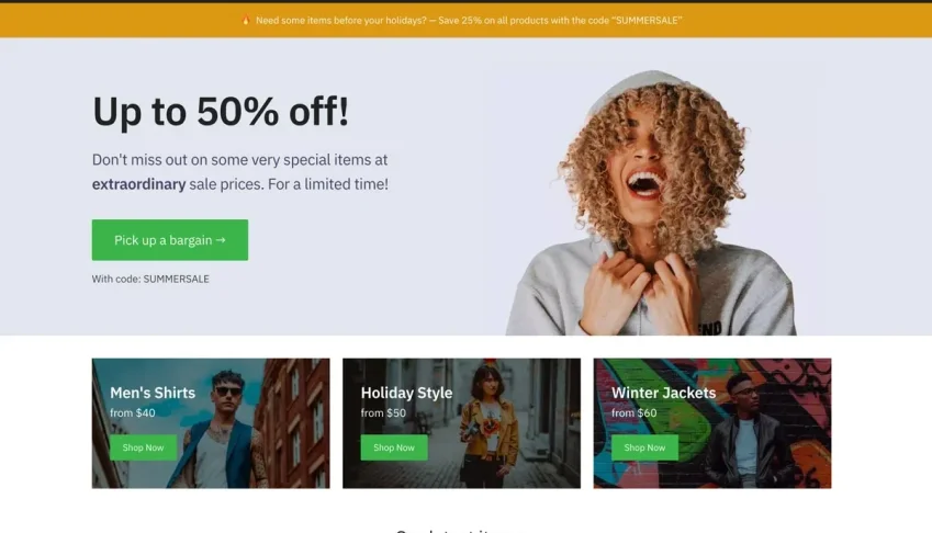 Loja Virtual Shoptimizer Woocommerce - E-commerce Elementor