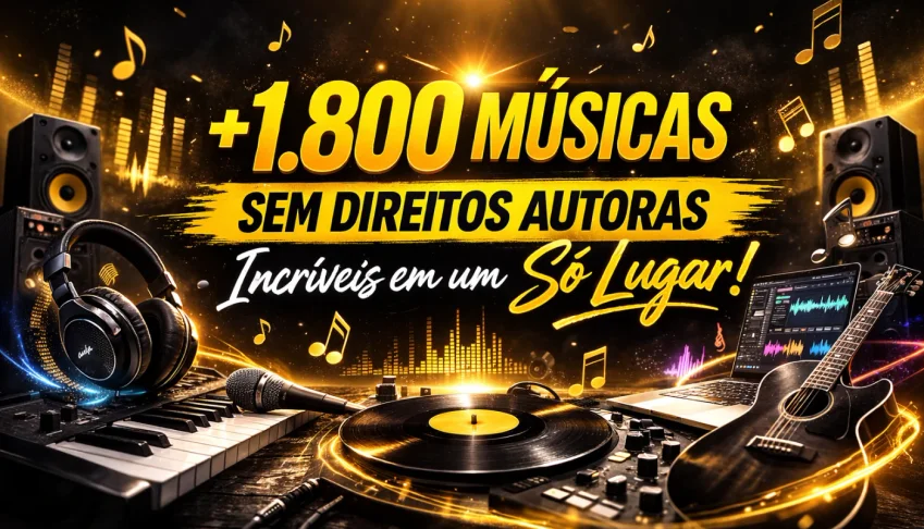 +1.800 Trilhas Sonoras Incríveis em um Só Lugar!