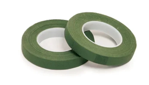 Fita Floral Tape Verde 1,2 cm - Rolo com 29 Metros