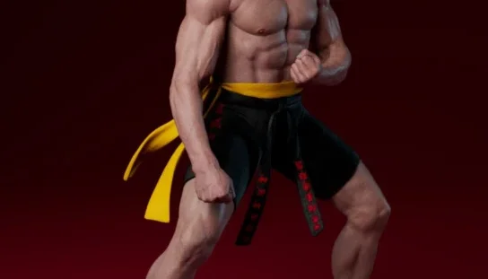 Frank Dux Bloodsport Esporte Sangrento - stl 3d