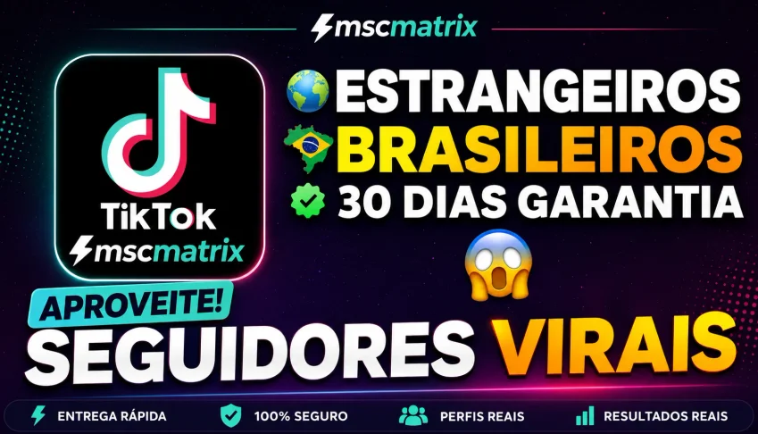 🚨(PROMOÇÃO) - Seguidores TIKTOK a partir de R$ 4,99🚀