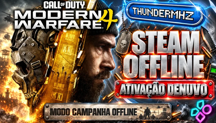 Call of Duty Modern Warfare 4 COD MW4 Campanha Steam Offline
