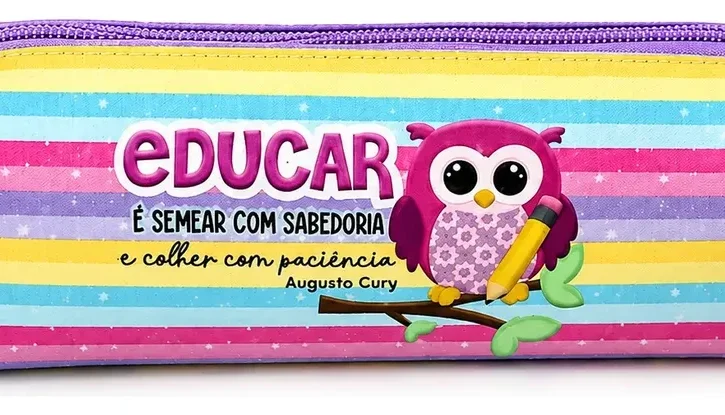 Kit 10 Estojos Personalizados para Professores