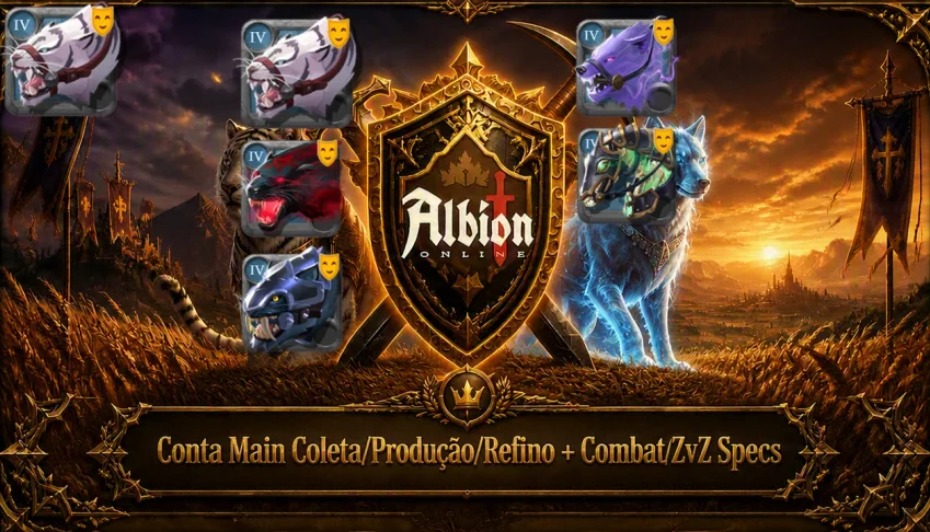 [URGENTE] Coleta, todas T8 + Specs | 1B Skins