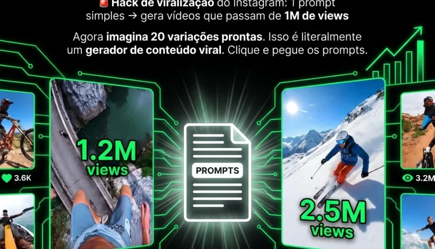 O segredo de um vídeo que explodiu no Instagram..