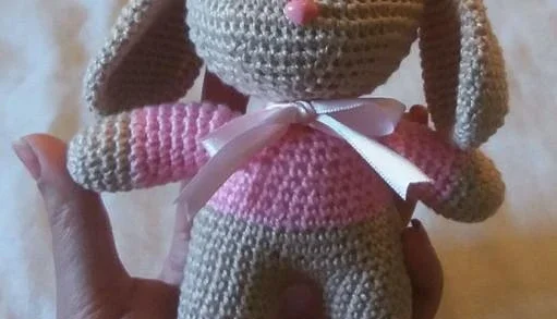Coelhinha Amigurumi