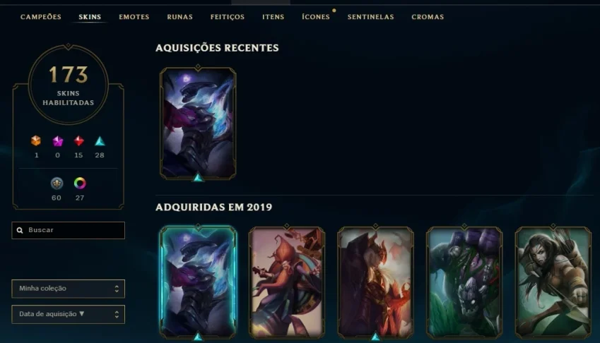Conta League of Legends