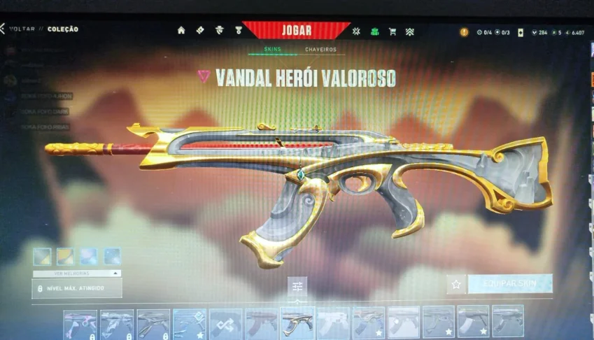 Conta Valorant Diamante 2 Kit Oni
