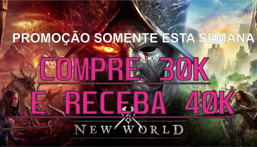Compre 30k de Gold e Leve 40k de Gold - 'somente esta semana