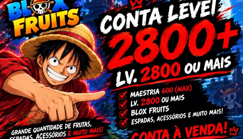 Conta de blox fruits