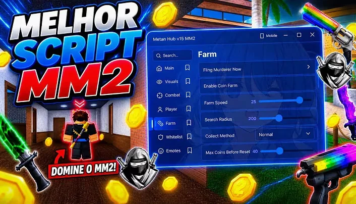 Script Murder Mystery 2| Único funcionando | Matar Todos e +