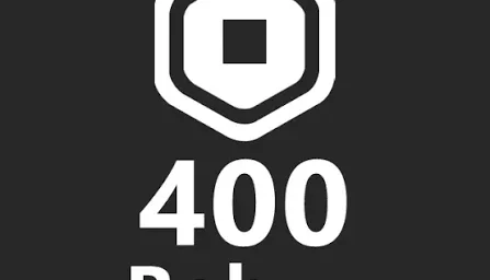 Roblox 400 Robux