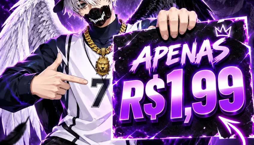 Conta Free Fire Level 20+ Por 1,99 ⚡