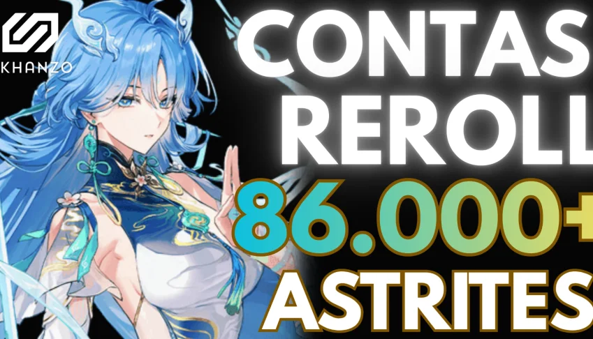 ✨ Wuthering Waves - Contas Reroll com Astrites ✨