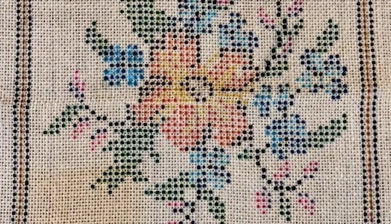 Tela para bordar em juta TJ-96 - 50 x 50 cm