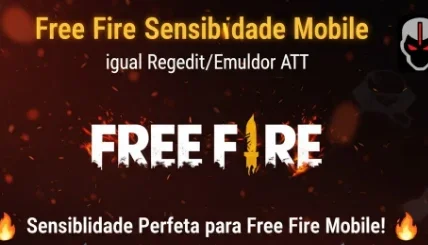 🔥 Free Fire Sensibilidade Mobile Igual Regedit / Emulador🔥