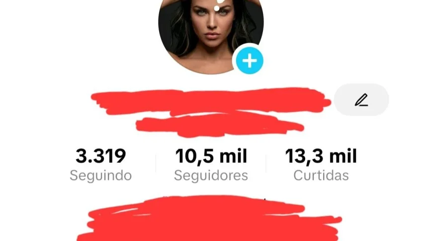 Conta TikTok Shop ativa com 10K seguidores