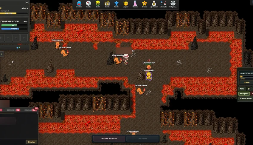 Pokepixel Idle - Cresça seus pokemons