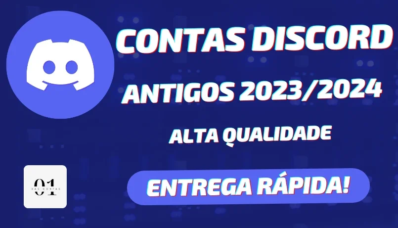 CONTAS DISCORD ANTIGAS 2023/2024 + EMAIL [ALTA QUALIDADE]
