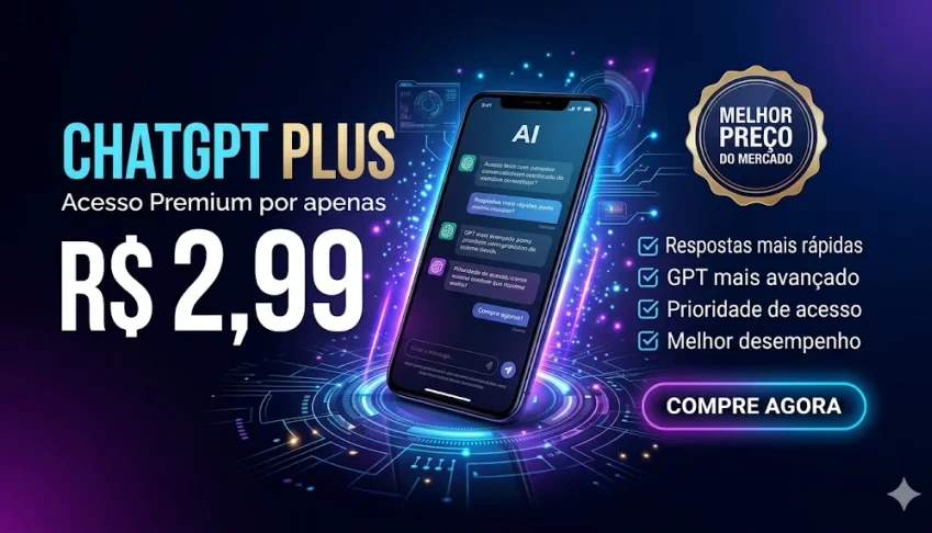 Chat Gpt Plus 1 Mês Melhor Preço Do Mercado