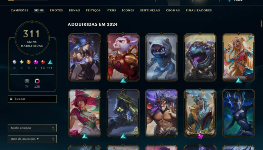 Conta 2012 (311 skins)