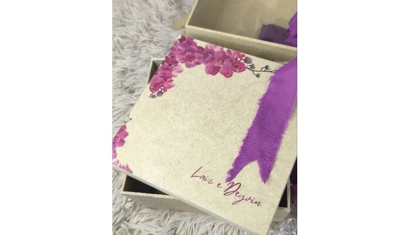 Caixas MDF 21x21x10 Personalizadas