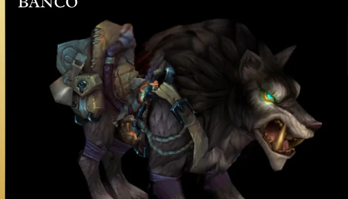 Montaria Wow - Lobo