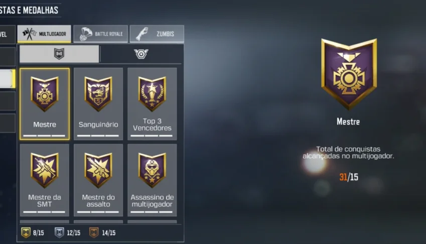 Conta Calk Of Duty Mobile
