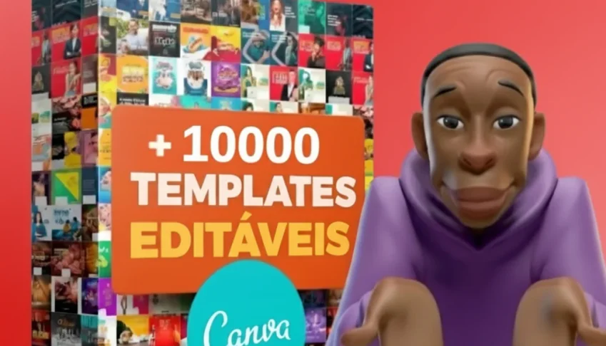 Mega Pack Canva: +10.000 Artes - ENTREGA AUTOMÁTICA! ✨