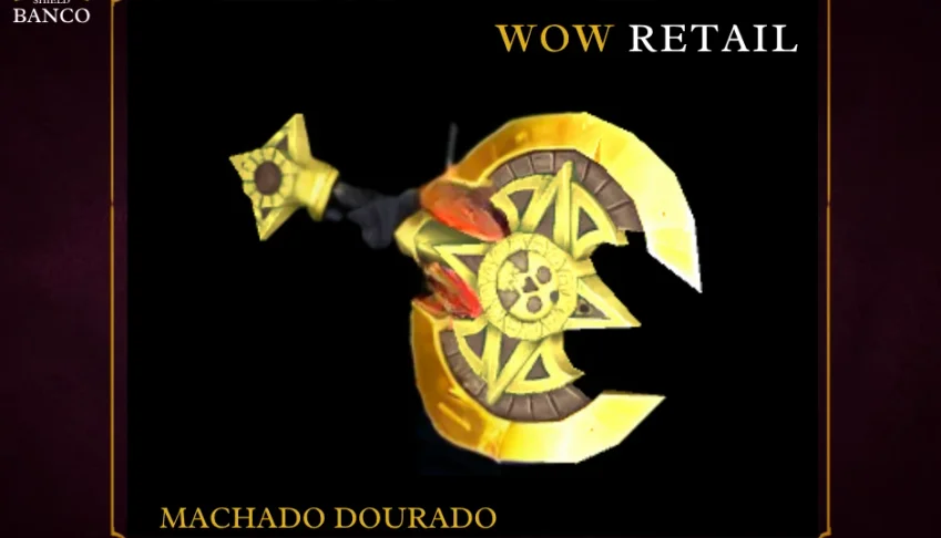 World of Warcraft - Skin de Arma Machado (Transmog)