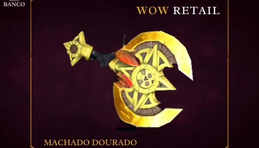 World of Warcraft - Skin de Arma Machado (Transmog)