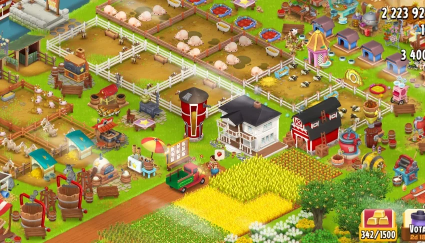 Fazenda Hayday Nivel 61  - Celeiro 4000 / Silo 1000