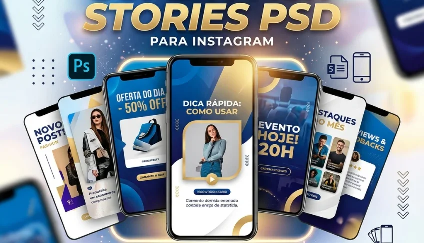 Super Pack Stories Psd Para Instagram