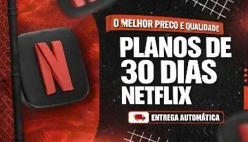 Netflix 4K - Tela Privada Exclusiva Por 30 Dias