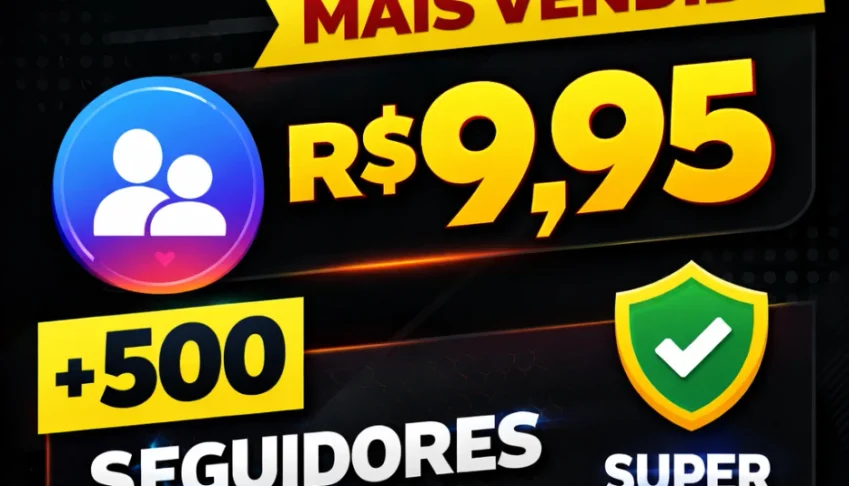 🚀 500 Seguidores +100 Curtidas 🔥 Entrega Imediata