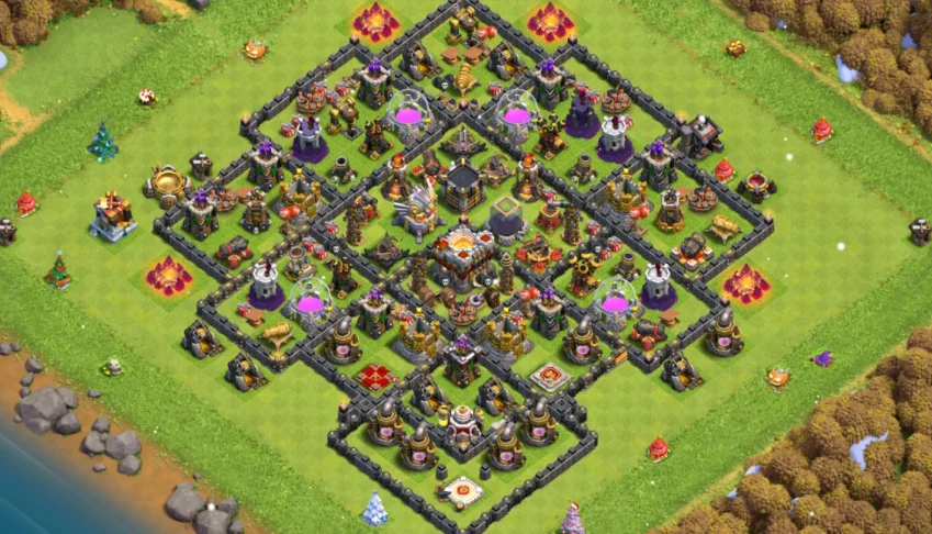 Clash of clans cv11 barato quase full