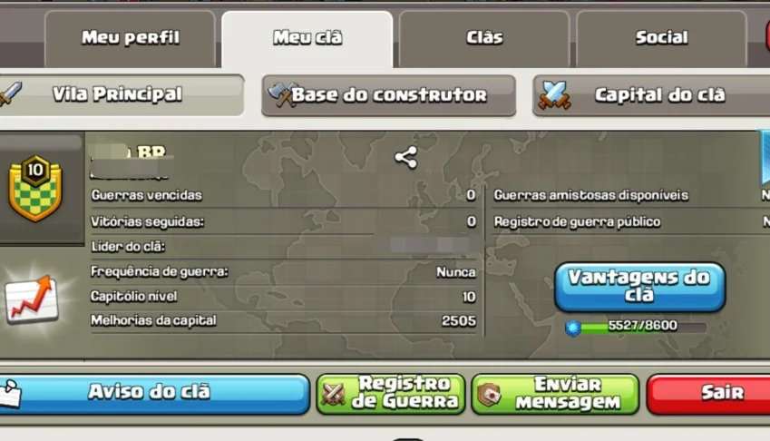 Clash Of Clans Clã Leval 10