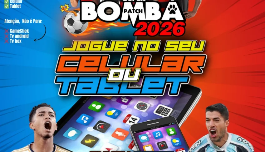 Jogo Futebol Super Bomba Patch 2026 Mobile Para Android