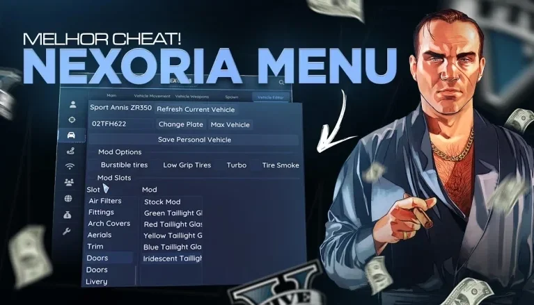 Keys nexoria menu
