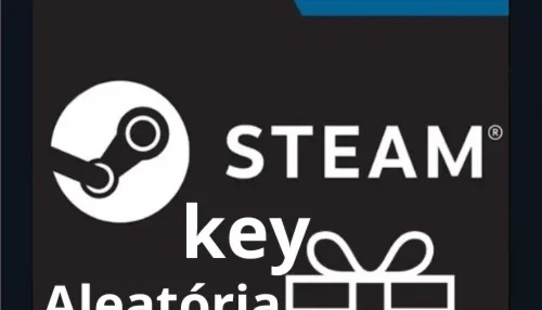 Steam key Aleatória 200 reais pra +