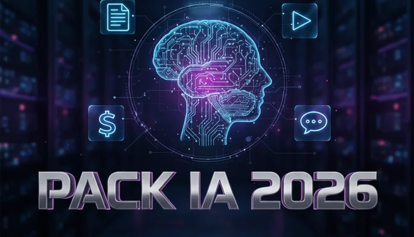Pack Mestre IA 2026: +5.000 Prompts + Ferramentas Secretas