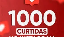 1K Curtidas No Instagram