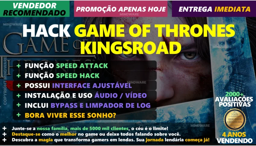GAME OF THRONES KINGSROAD v1.4.18 ✅100% SEGURO E RECOMENDADO