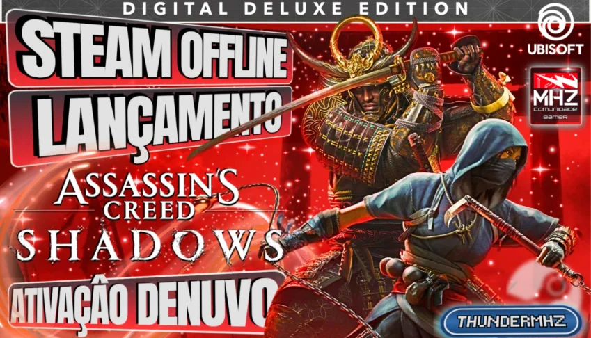 Assassins Creed Shadows AC Deluxe Edition - Steam Offline