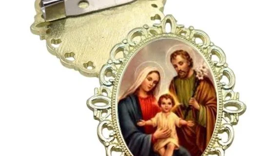Broche Religioso Artesanal